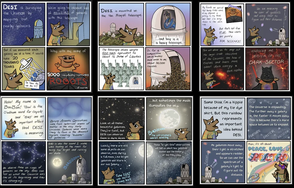 Collage of BaoBan comic panels
